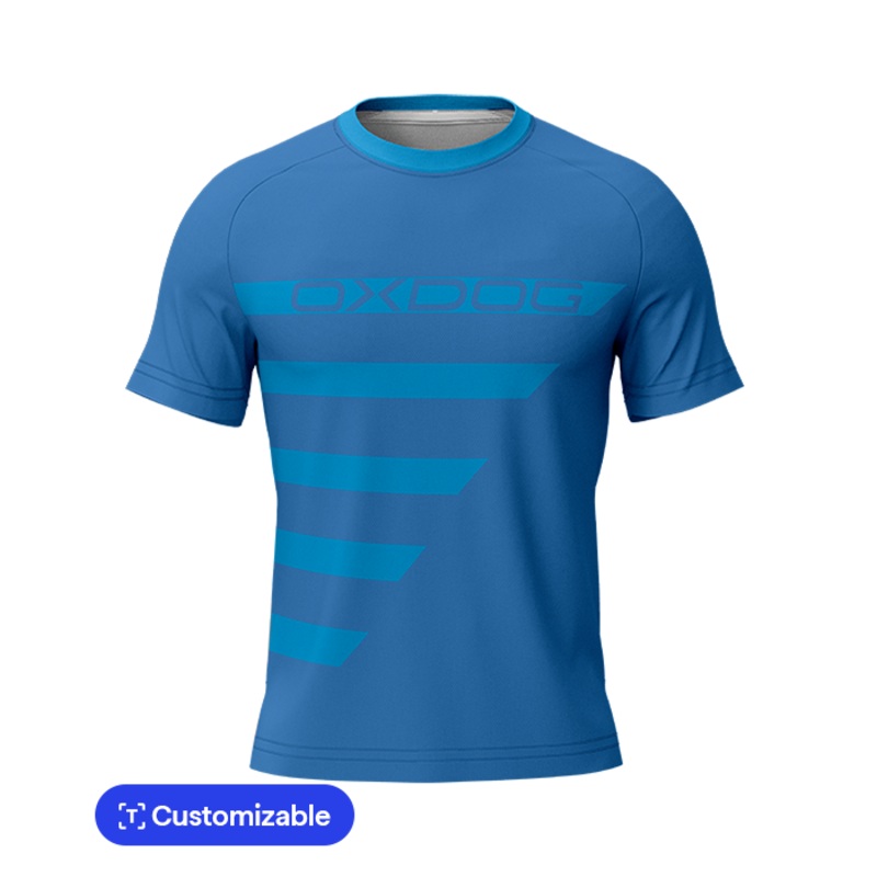 Camiseta Oxdog Tiebreak Azul|XS|S|M|L|XL|2XL|3XL