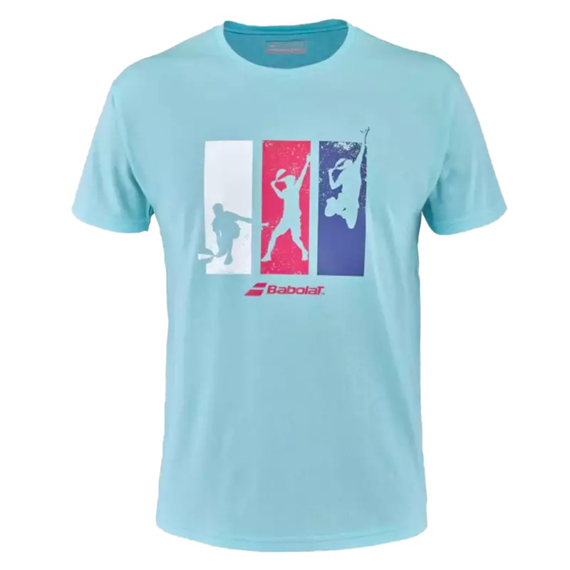 BABOLAT ANGEL BLUE T-SHIRT|S|M|L|XL