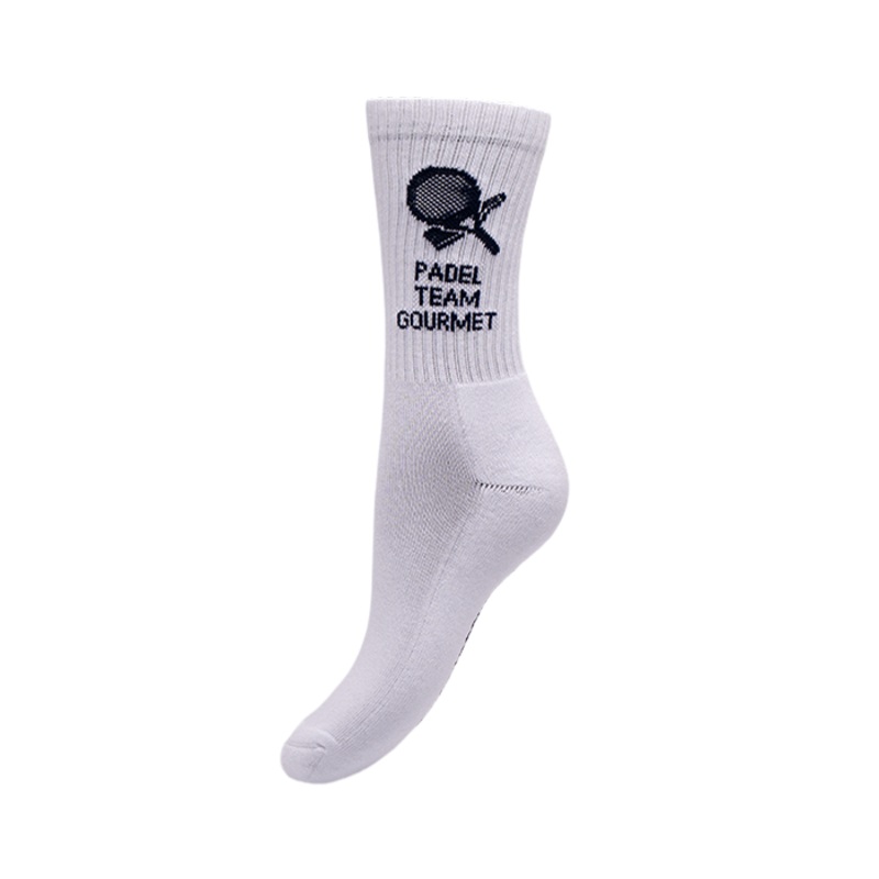 Calcetines Padel Team Gourmet Blanco 2025