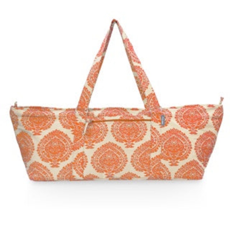 Deluxe Yoga Prop Bag|Orange|Green