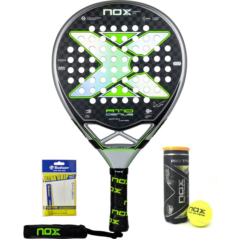 Nox AT10 Genius Arena by Agustn Tapia 2023 + Toalson 3-pack + Nox Titanium