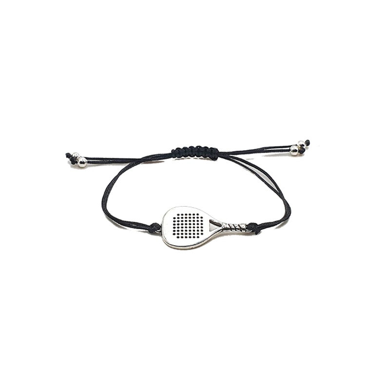 Pulsera VdP Macram Pala en Plata