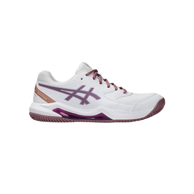 Zapatillas Asics Gel-Dedicate 8 Padel Women White/Dark Ube 2025