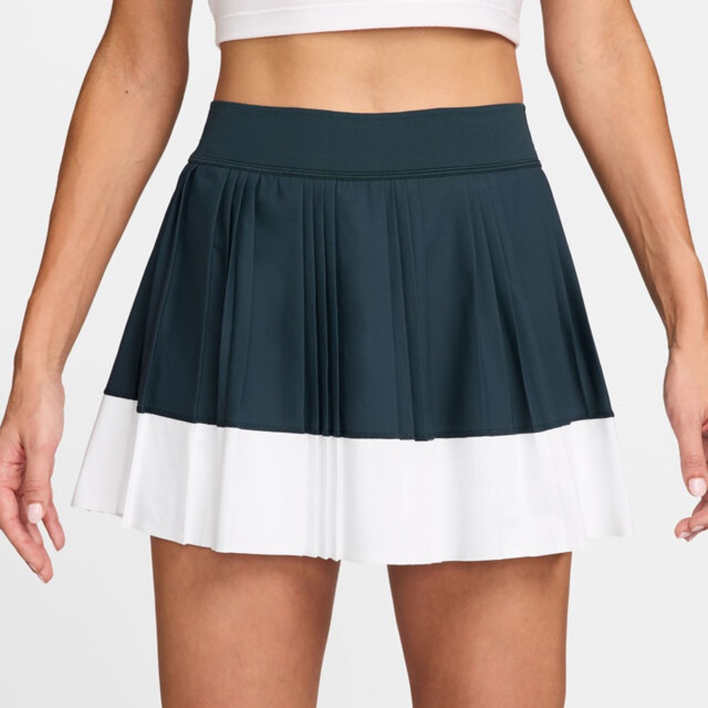 CourtDri-Fit Advantage Ace Skrt High Rise Skirt Women – Dark Blue, White