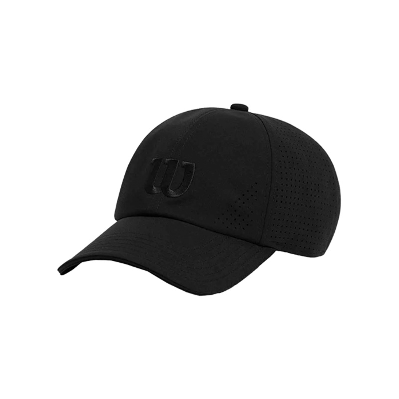 Gorra Wilson Active Perforated Negro 2025