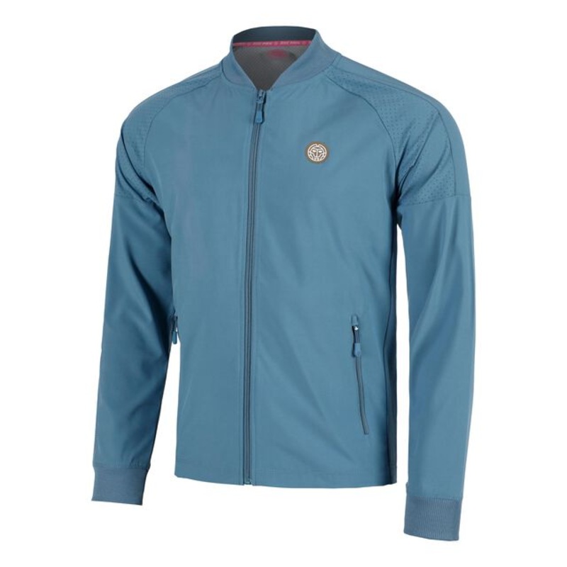 Spectrum Printed Training Jacket Men – Blue