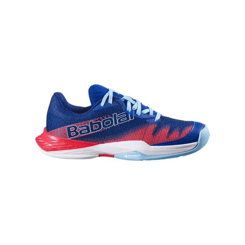 Zapatillas Babolat Jet Premura 2 Junior Boy Blue/Poppy Red