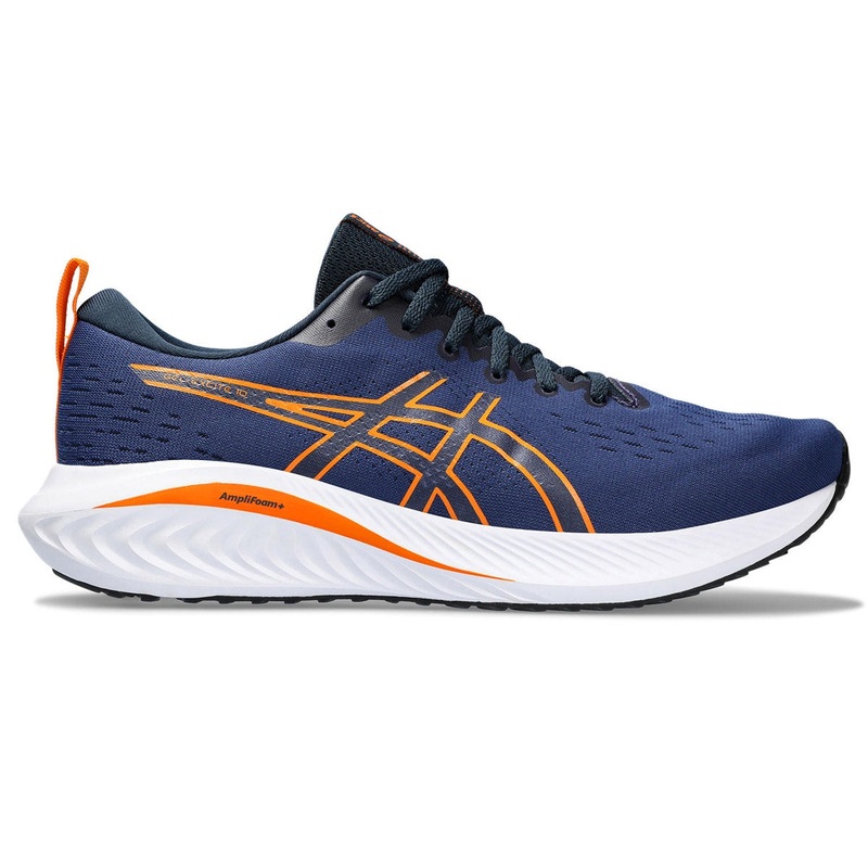 Asics Gel Excite 10 Mens Running Shoes – Deep Ocean/Bright Orange