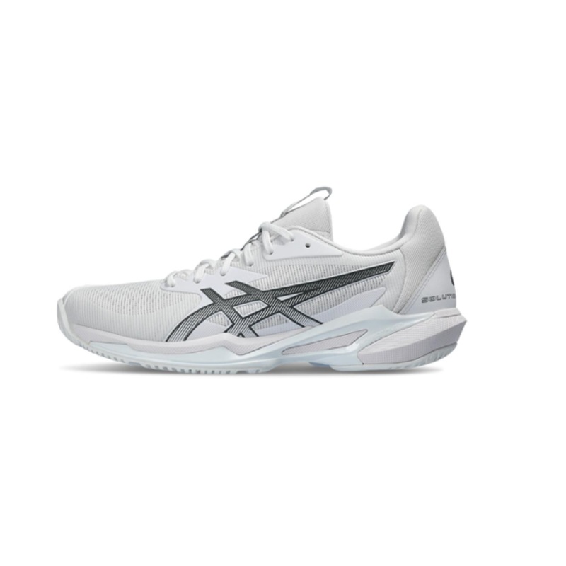 Asics Women’s Solution Speed FF 3 Tennis Shoes White and Metropolis