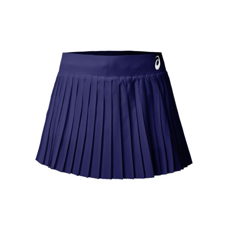 Match Pleats Skirt Women – Dark Blue