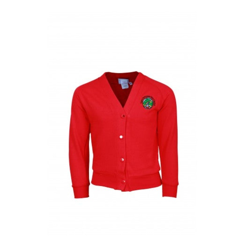 Ysgol Glan Ceubal Cardigan|M|2/3|3/4|5/6|7/8|JS 9/10|JM 11/12|JL 13|JXL|S|RED