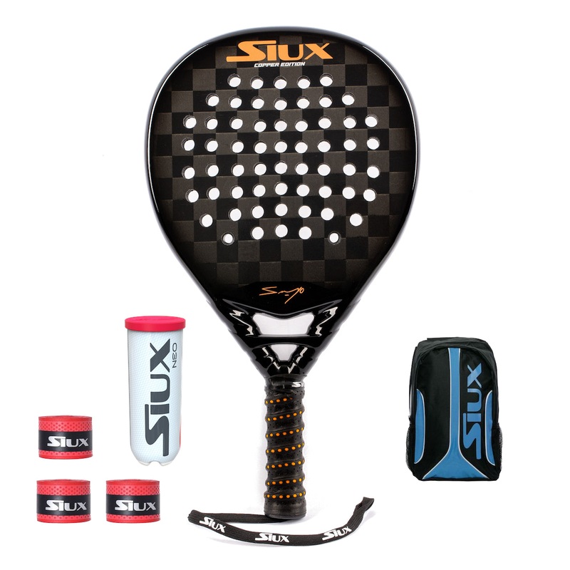 Siux SG Sanyo Copper Edition 2022 + Neo + Overgrip + BackPack
