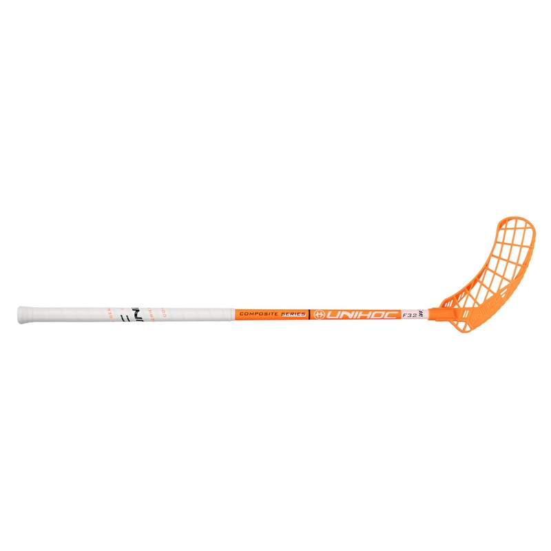 Unihoc Epic Composite 32 Neon Orange/White 22/23