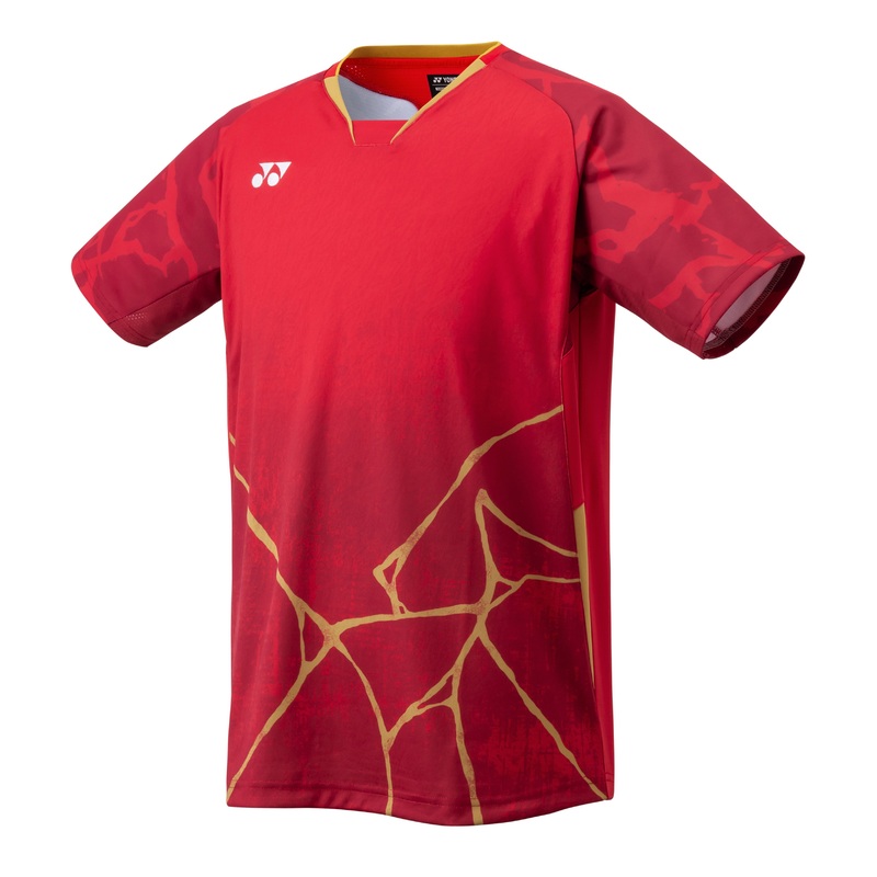 Yonex Team Japan Men Crew Neck Shirt 10730YX – Wine
