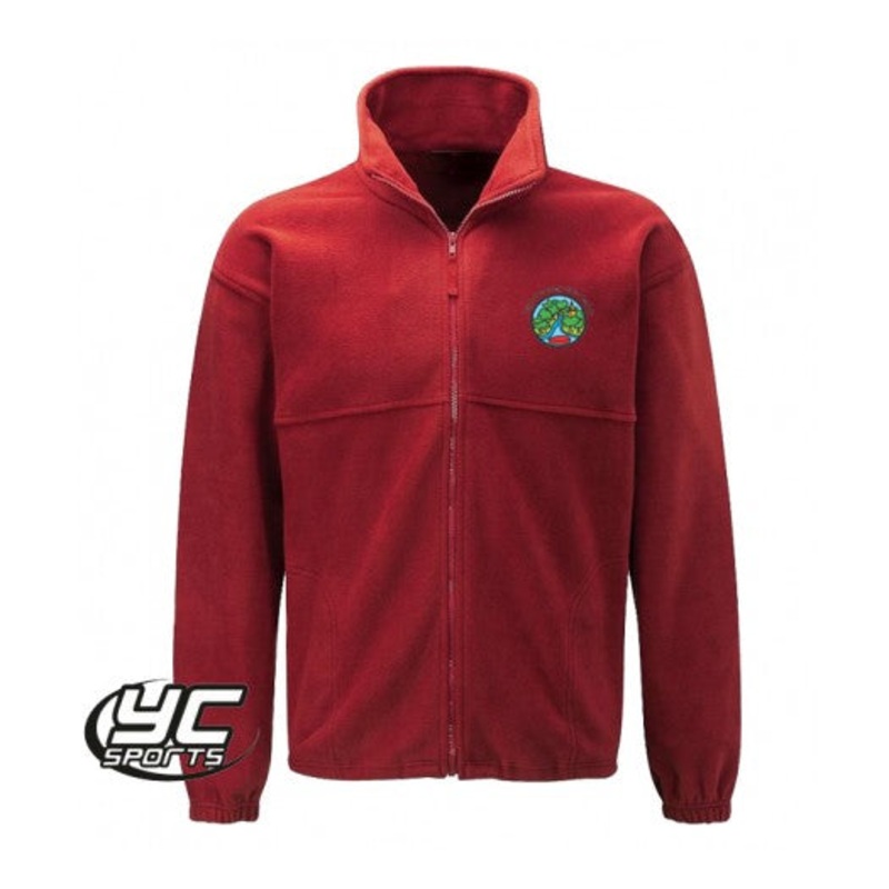 Ysgol Glan Ceubal Fleece|3/4|5/6|7/8|9/10|11/12|13|RED
