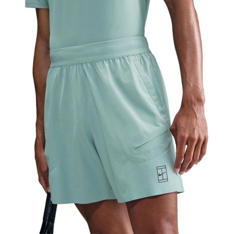 Court Dri-Fit Advantage 6in Shorts Men – Blue Grey