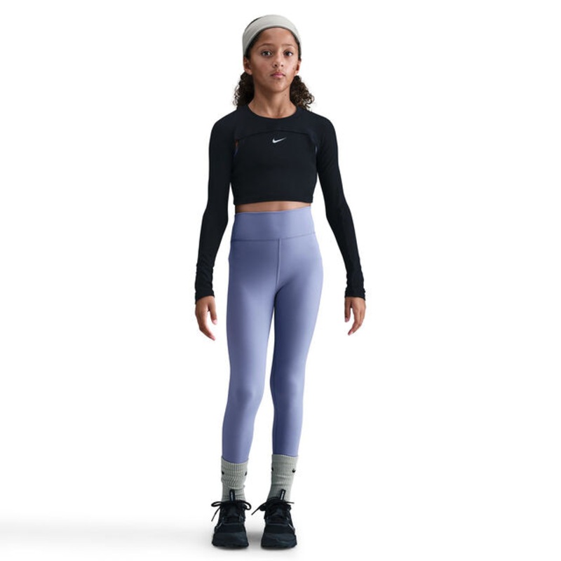 Dri-Fit One Tight Girls – Blue Grey, White