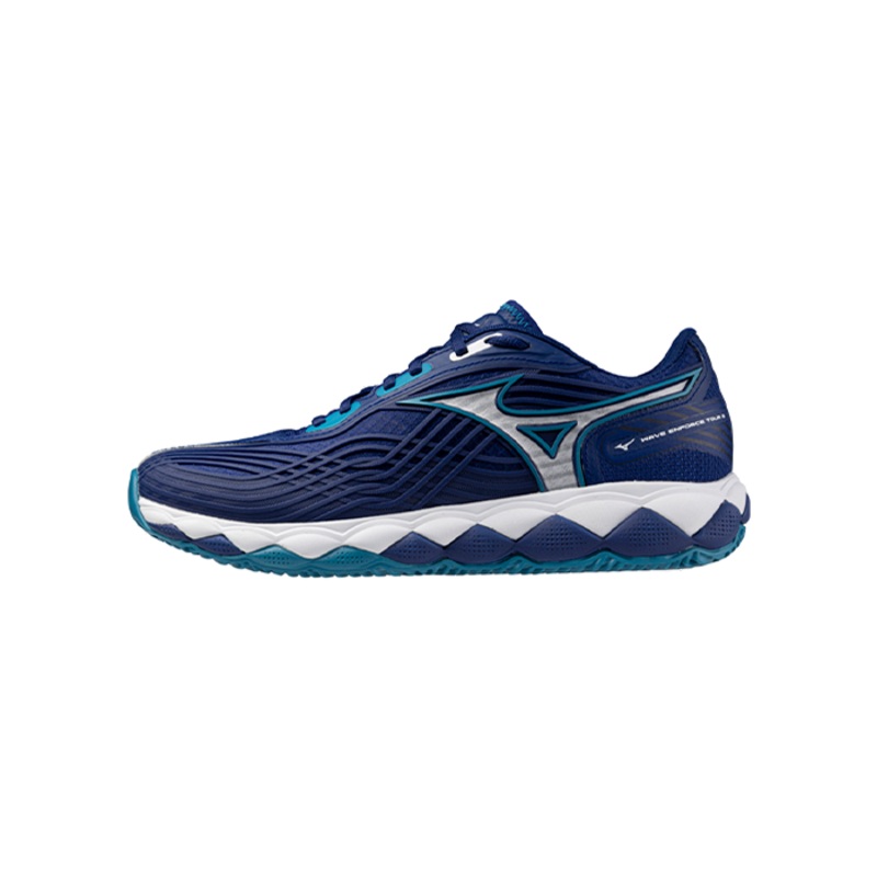 Zapatillas Mizuno Wave Enforce Tour 2 Clay Azul/Blanco 2025