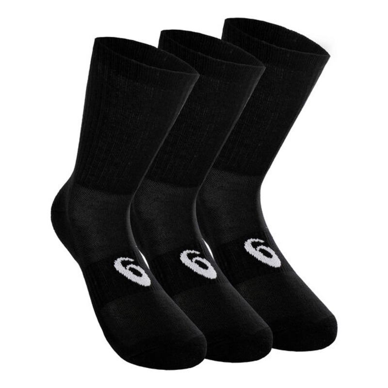 Crew Sports Socks 3 Pack – Black, White