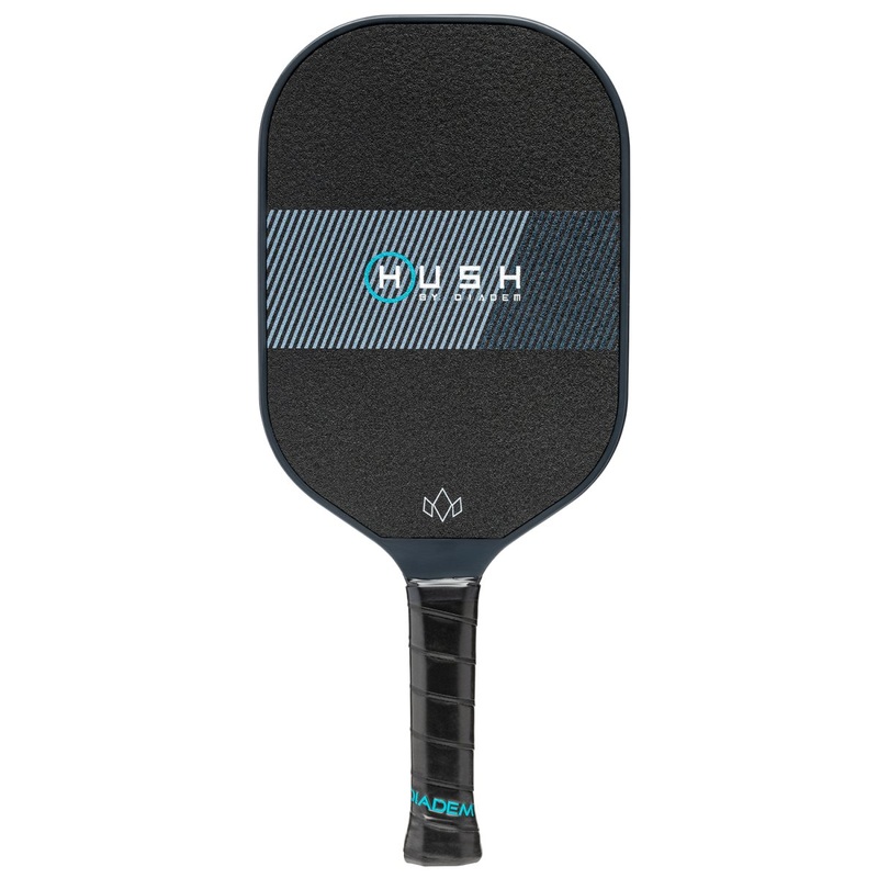 Diadem HUSH Pickleball Paddle|Black|Purple