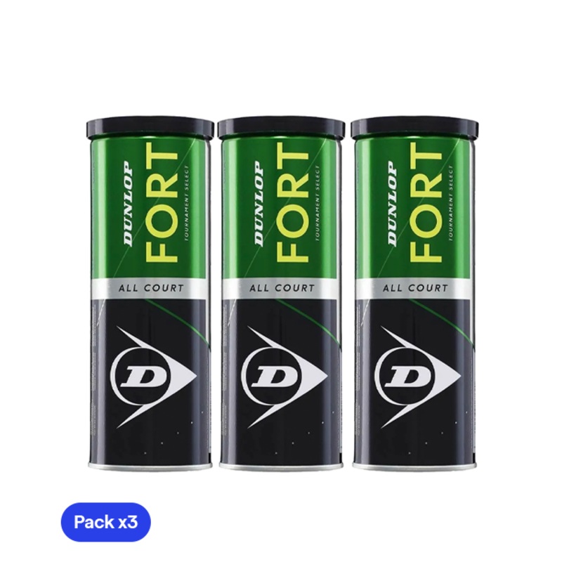 Pelotas Dunlop Fort All Court (Pack x3)
