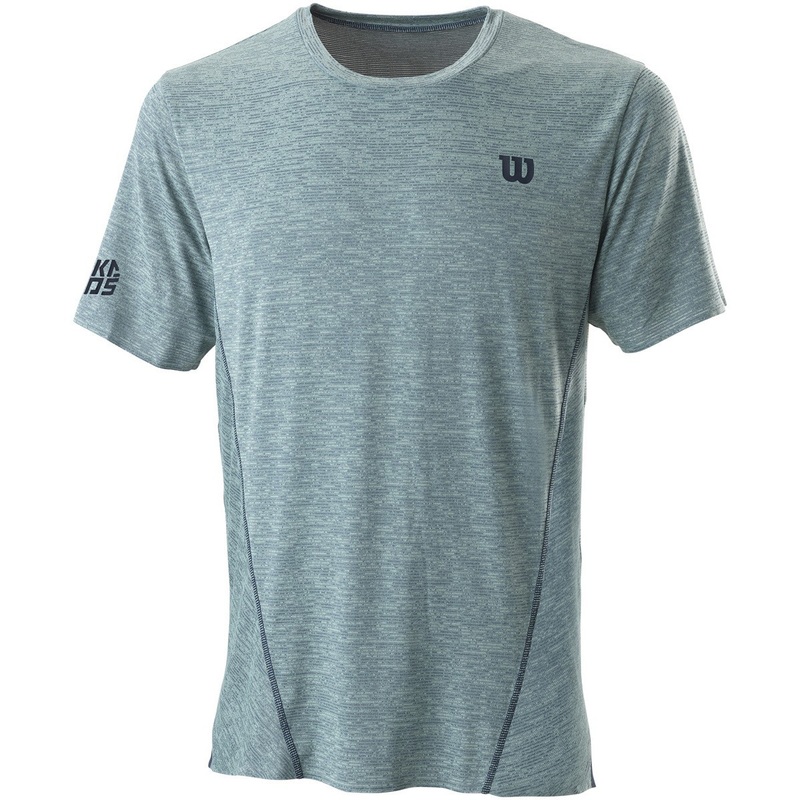 Wilson Kaos Mirage Crew T-shirt – Gray