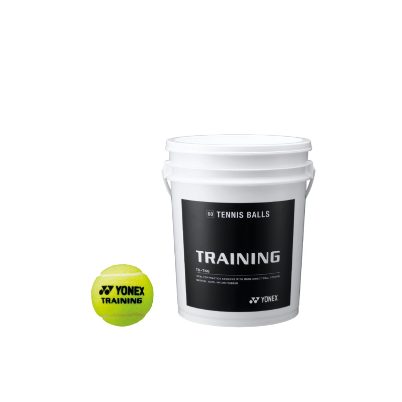 Yonex Training Tennis Ball 60 Tub TB-TNG