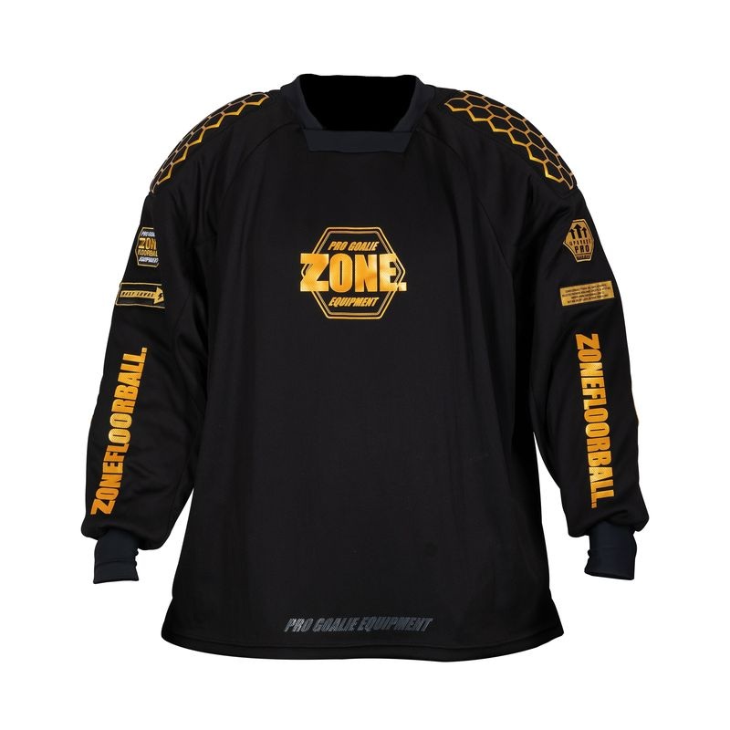 Zone Goalie Sweater PRO3 SUPERWIDE Black/Gold 25/26