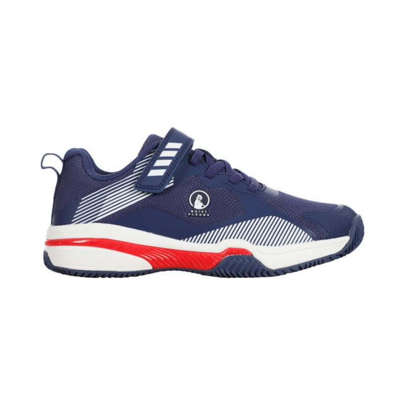 Match Velcro Clay Court Shoe Kids – Blue, Red