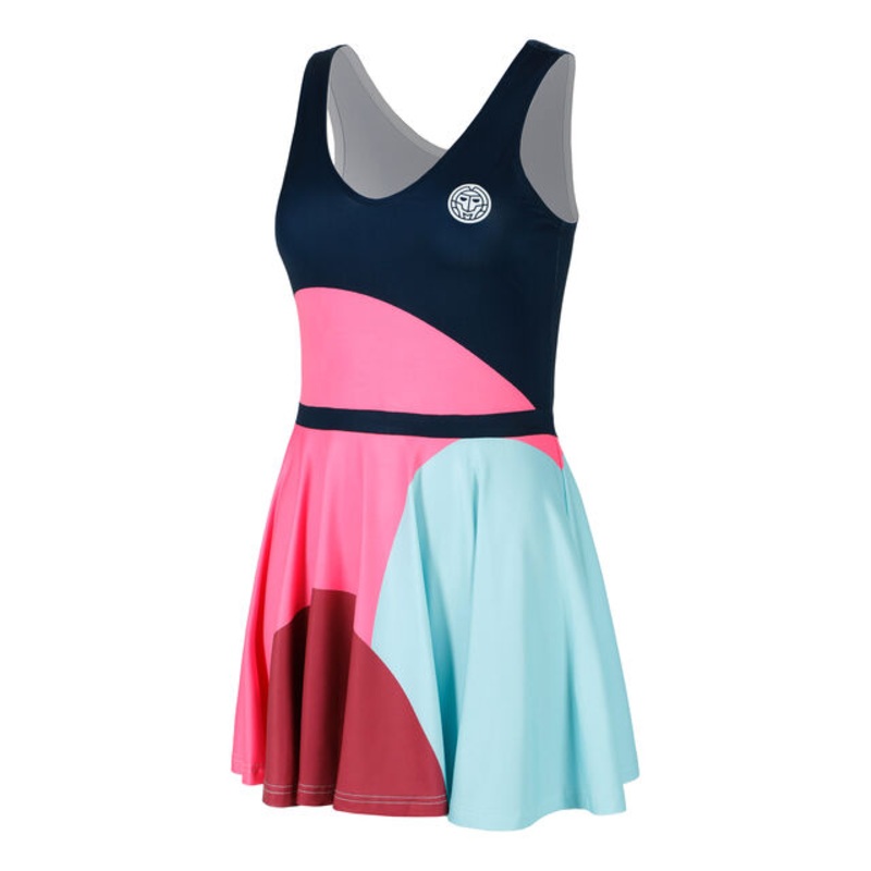 Bubble Dress Women – Dark Blue, Pink