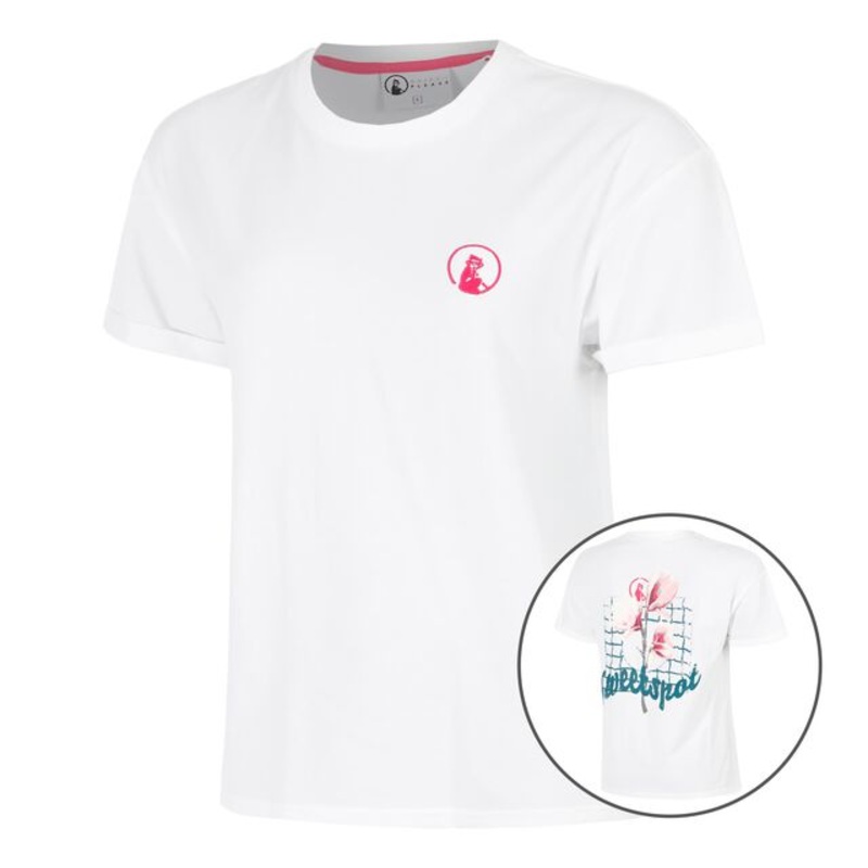 Create Flower T-Shirt Women – White, Multicoloured