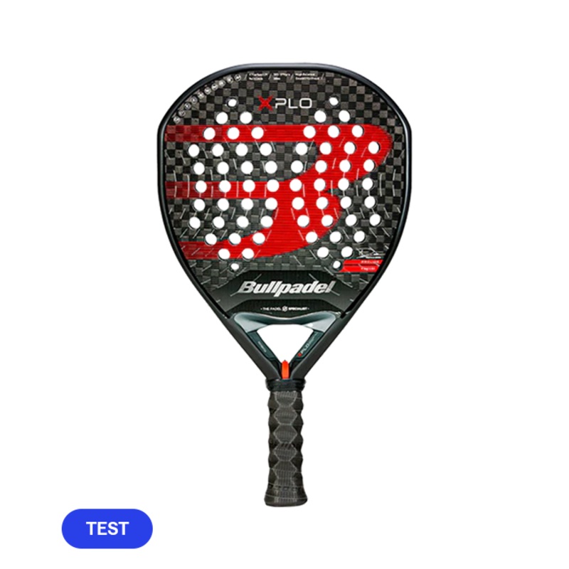Pala de TEST Bullpadel XPLO 2025 Martn Di Nenno