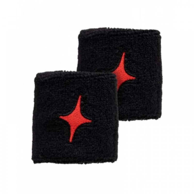 Serre poignet StarVie Noir Rouge 2 Units