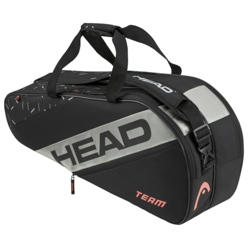 Head Team M Racket Bag – Black/Ceramic