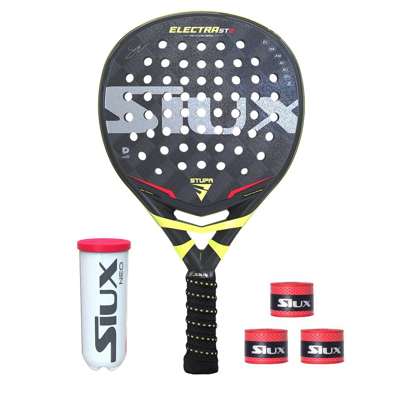 Siux Electra ST2 Stupa Pro 2023 + 3-pack overgrip + 1 rr Neo