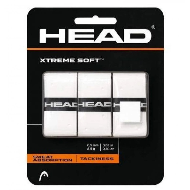 SURGRIPS PADEL Head Xtreme Soft 3 Units Blanc