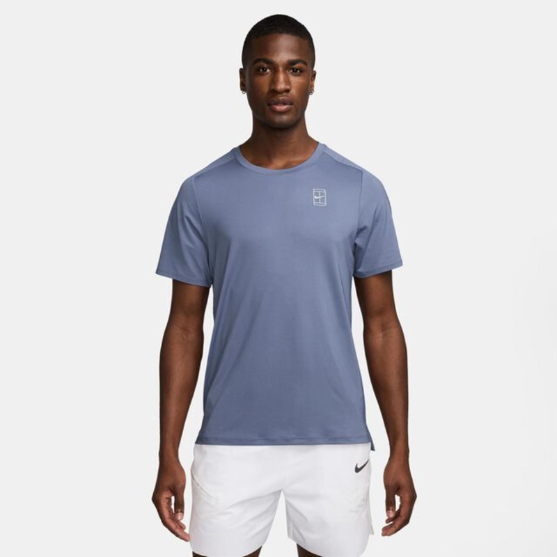 Court Dri-Fit Advantage T-Shirt Men – Blue Grey
