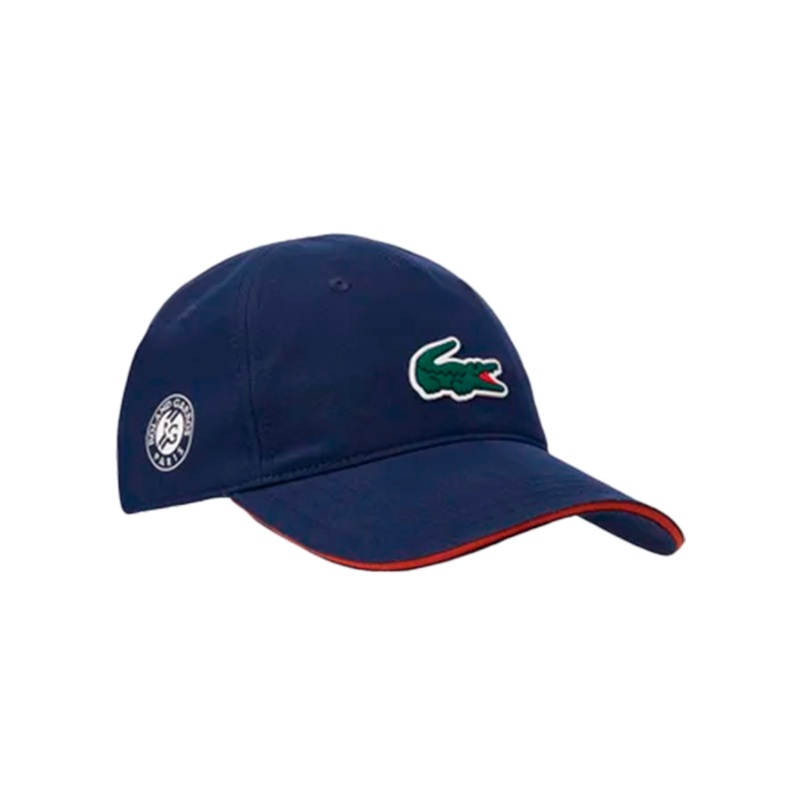 Gorra Lacoste Roland Garros  Paris Azul Oscuro 2025