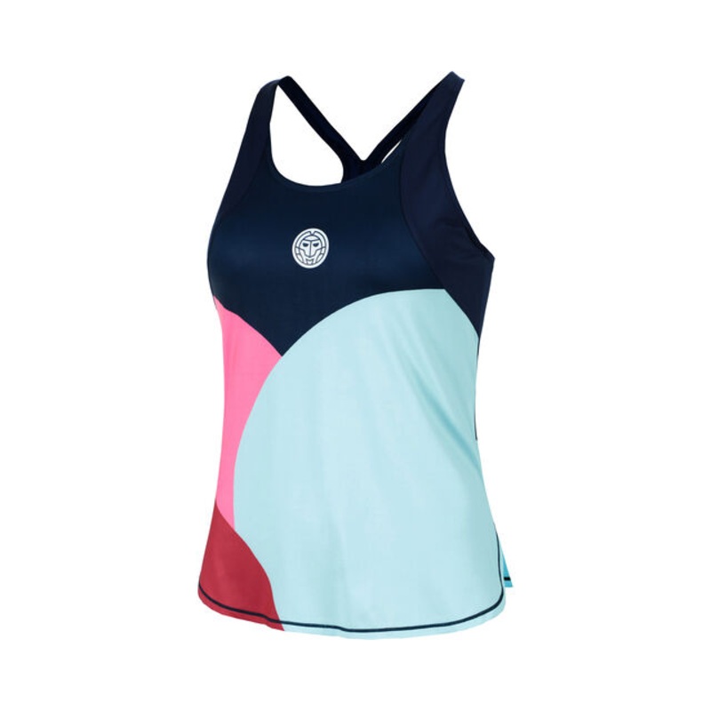 Bubble Tank Top Girls – Dark Blue, Turquoise
