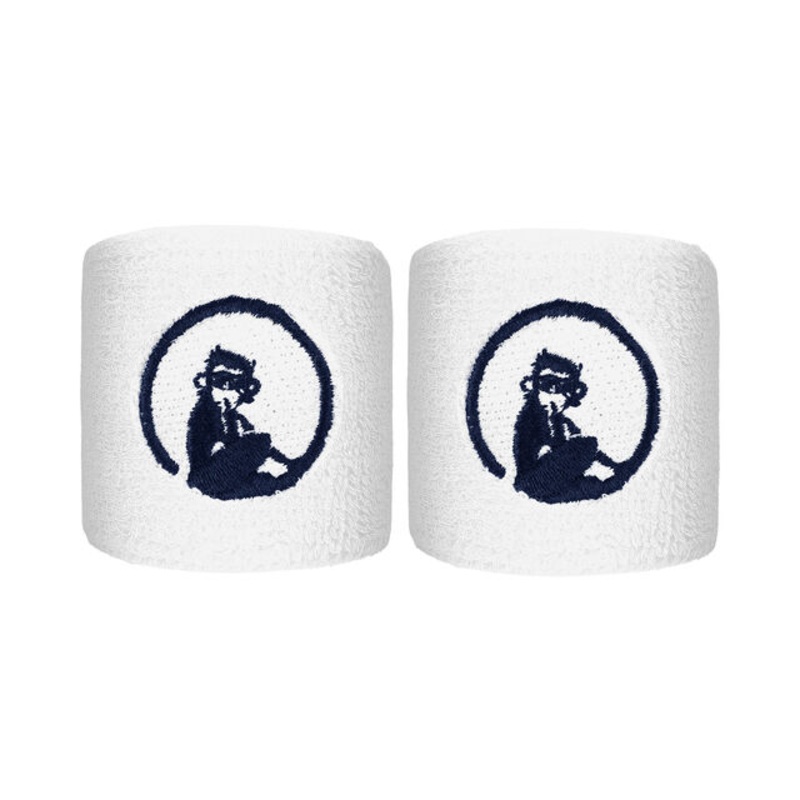 Short Wristband 2 Pack -white,dark blue