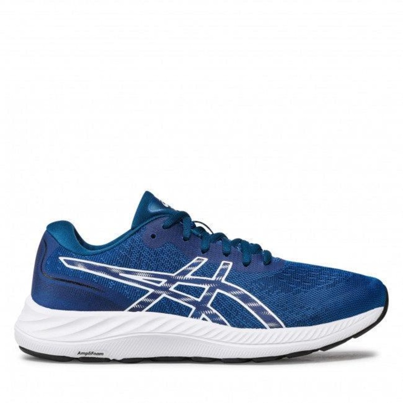 Asics Gel-Excite 9 Running Shoes-Lake Drive/White