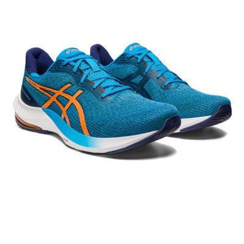 Asics Gel Pulse 14 Men’s Running Shoes – Island Blue / Sun Peach