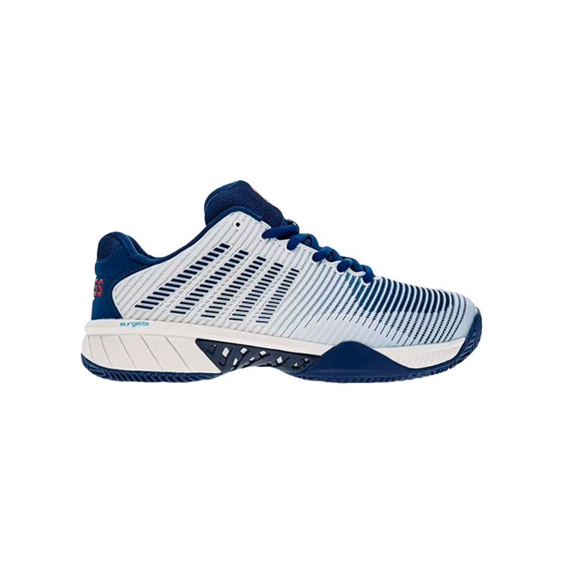 Zapatillas K-Swiss Hypercourt Express 2 HB Blanco/Azul Sanyo