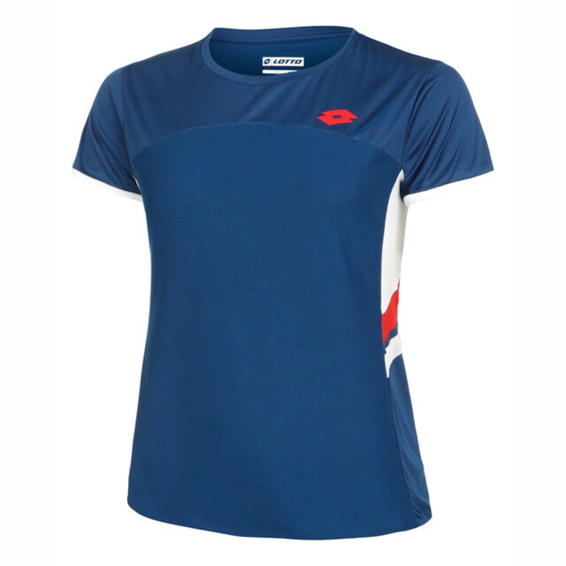 Squadra III T-Shirt Women – Blue, White
