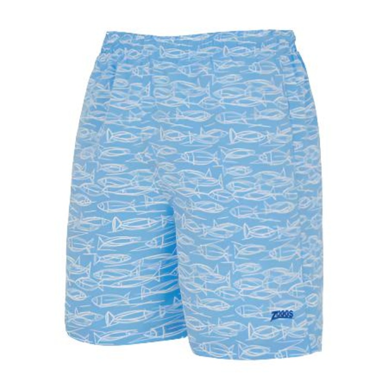 Zoggs Mens 16in Water Shorts – Fish Fever