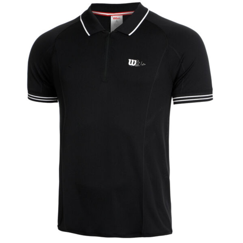 Wilson Seamless Series Polo Shirt Black