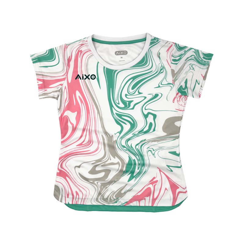 Aixo Chrome 3 Womens T-Shirt – White