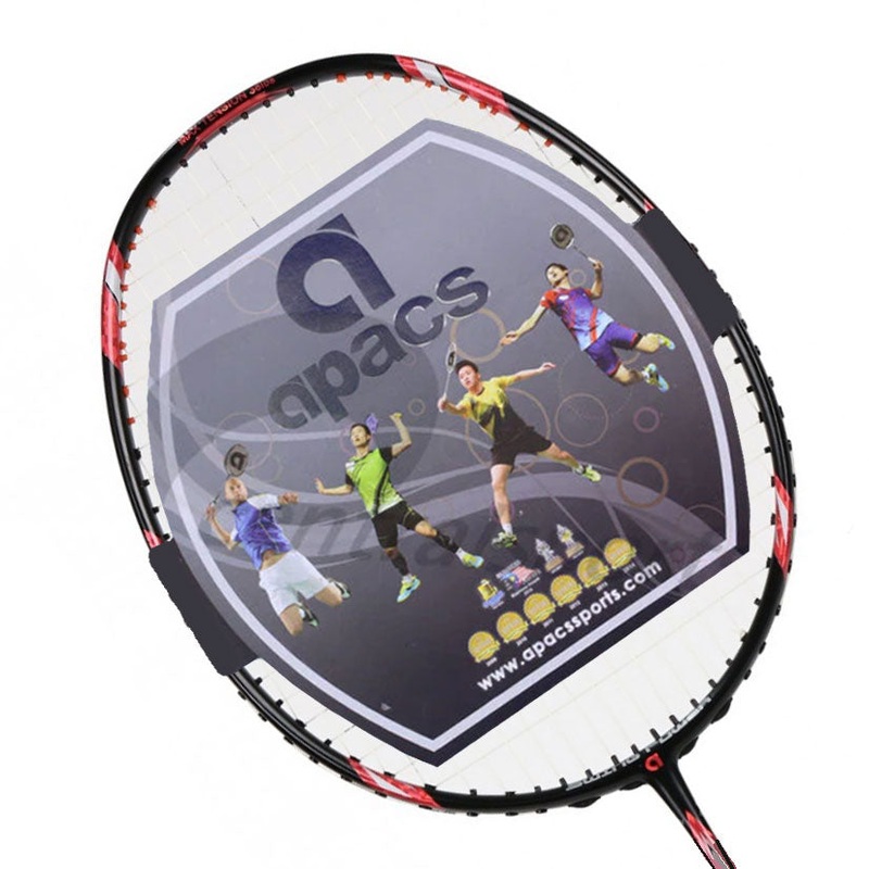 Apacs Stardom 80II Badminton Racket (Strung) – Red