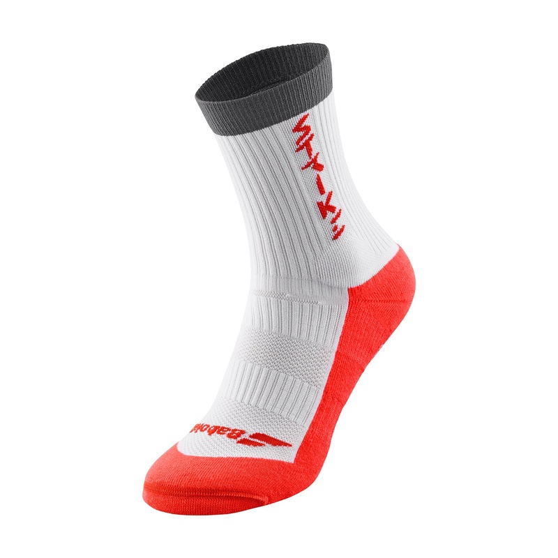 Babolat Pro 360 Mens Sock|1089 White/Red|M 39-42|L 43-46