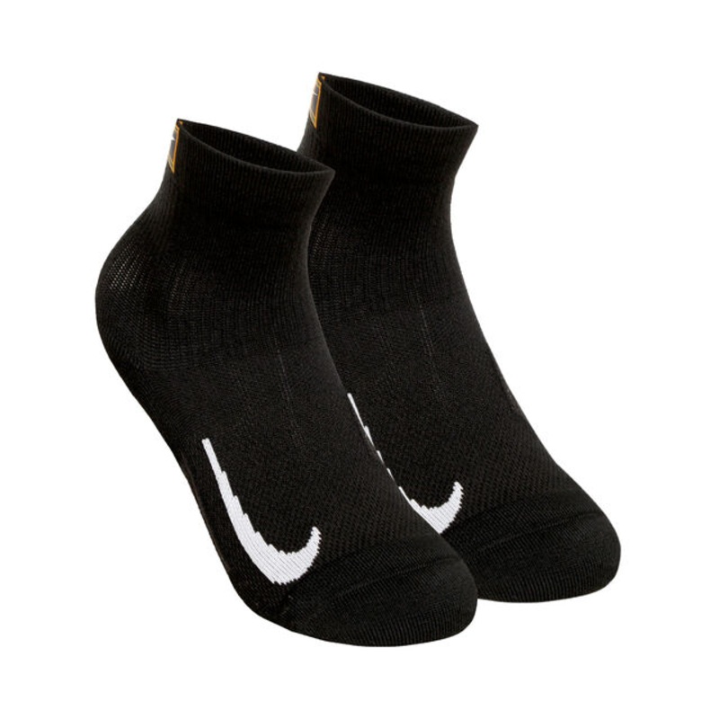 Court Multiplier Max Sports Socks 2 Pack – Black, White